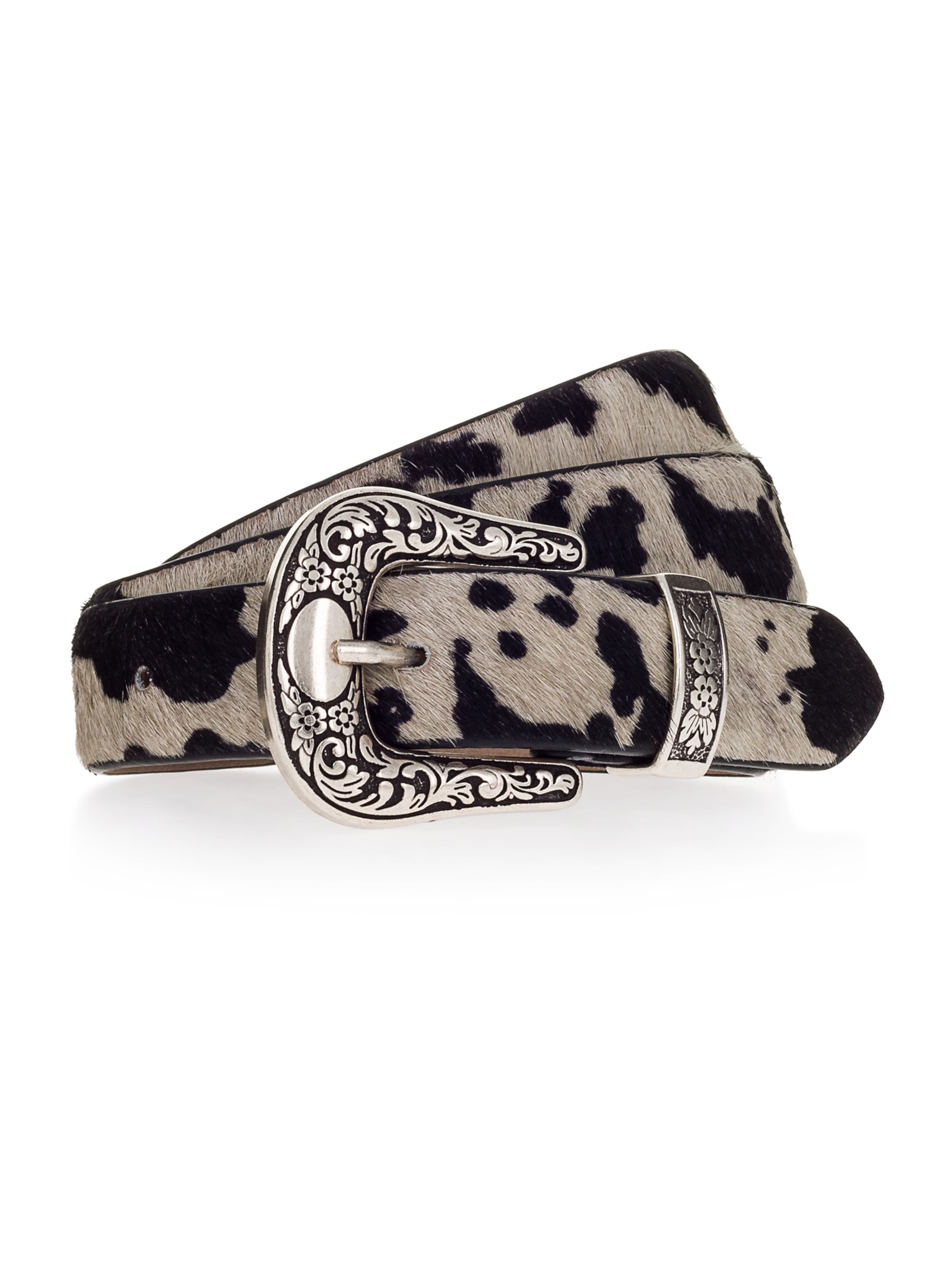 VANZETTI Колан в черно: отпред