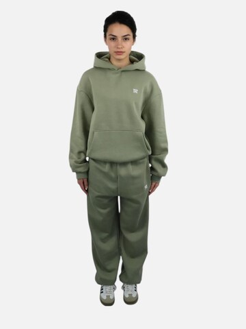 HEFTYKA Loosefit Sporthose 'CUFF JOGGER'‌ in Grün