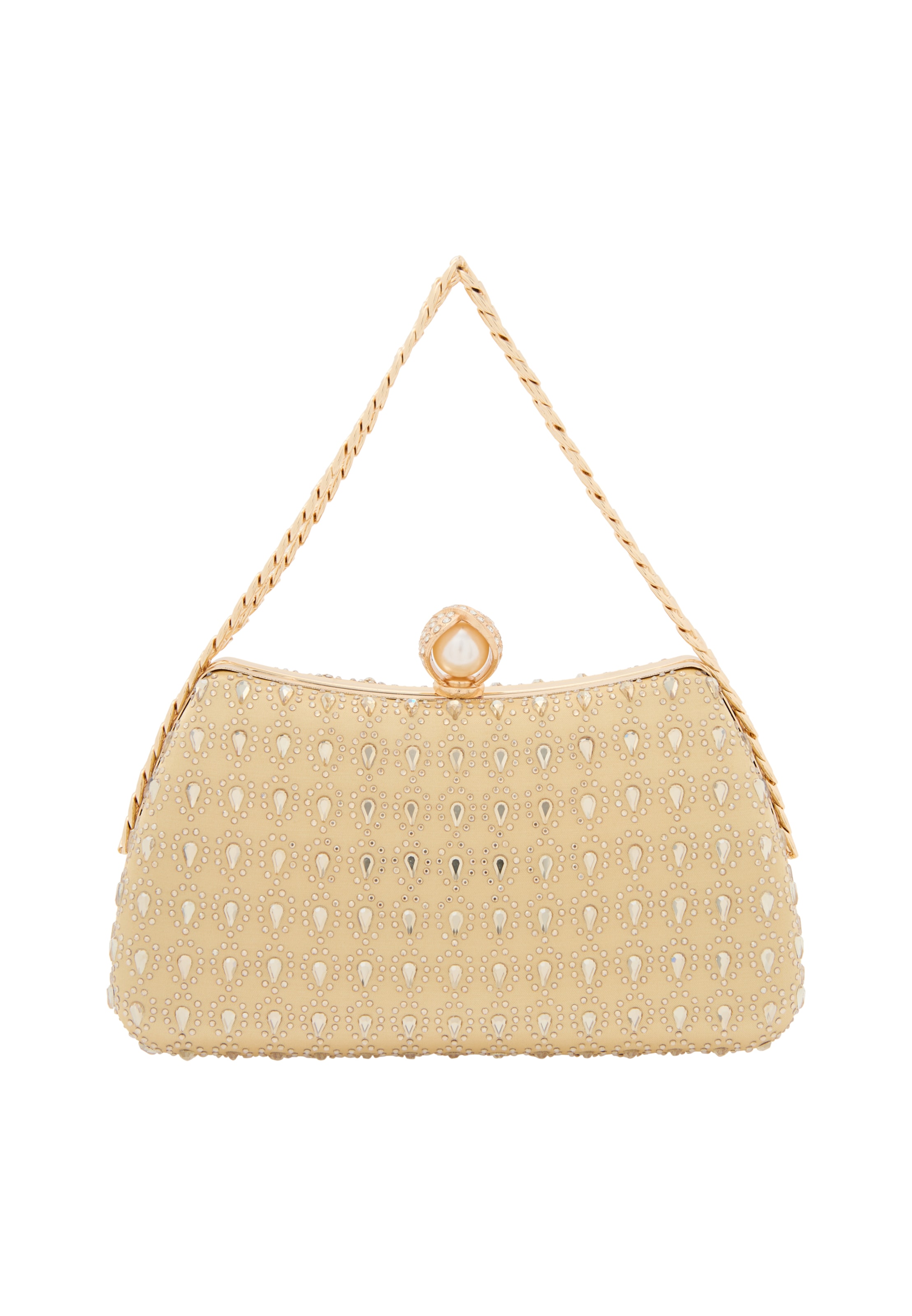 faina Клатч в Золотой: спереди