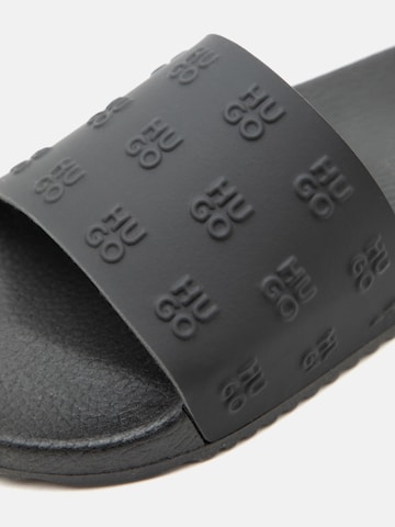 HUGO Mules 'Timein' in Black
