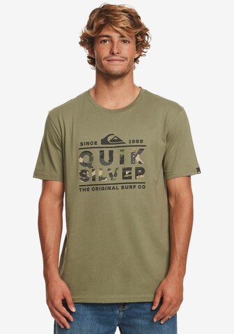 QUIKSILVER Funktionsshirt in Grün: predná strana