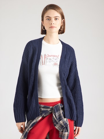 Cardigan HOLLISTER en bleu : devant