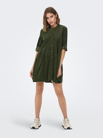 ONLY - Vestido camisero 'Chicago' en verde