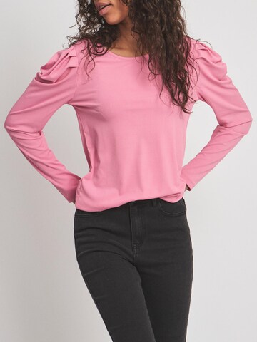 VILA Shirt 'FIFO' in Pink