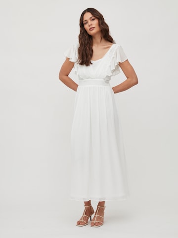 VILA Evening Dress 'Micada' in White: front