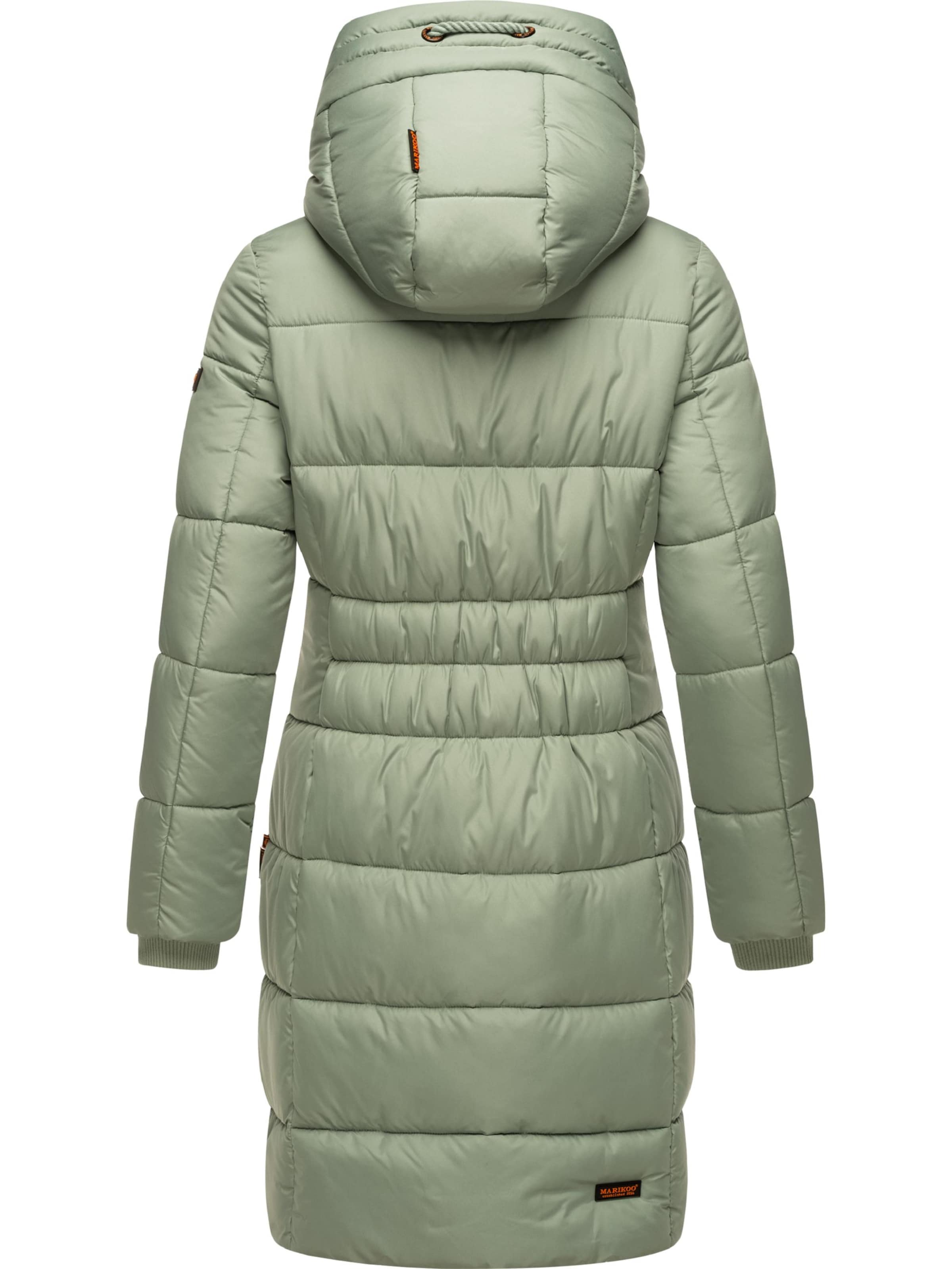 MARIKOO Winter coat 'Yuikoo' in Green