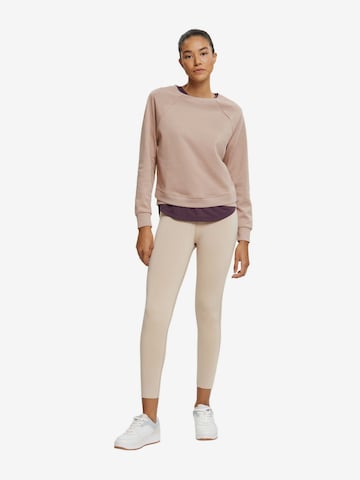 ESPRIT Athletic Sweatshirt in Beige