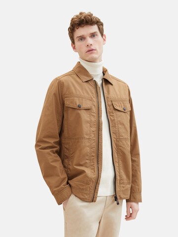 TOM TAILOR Between-season jacket in Brown