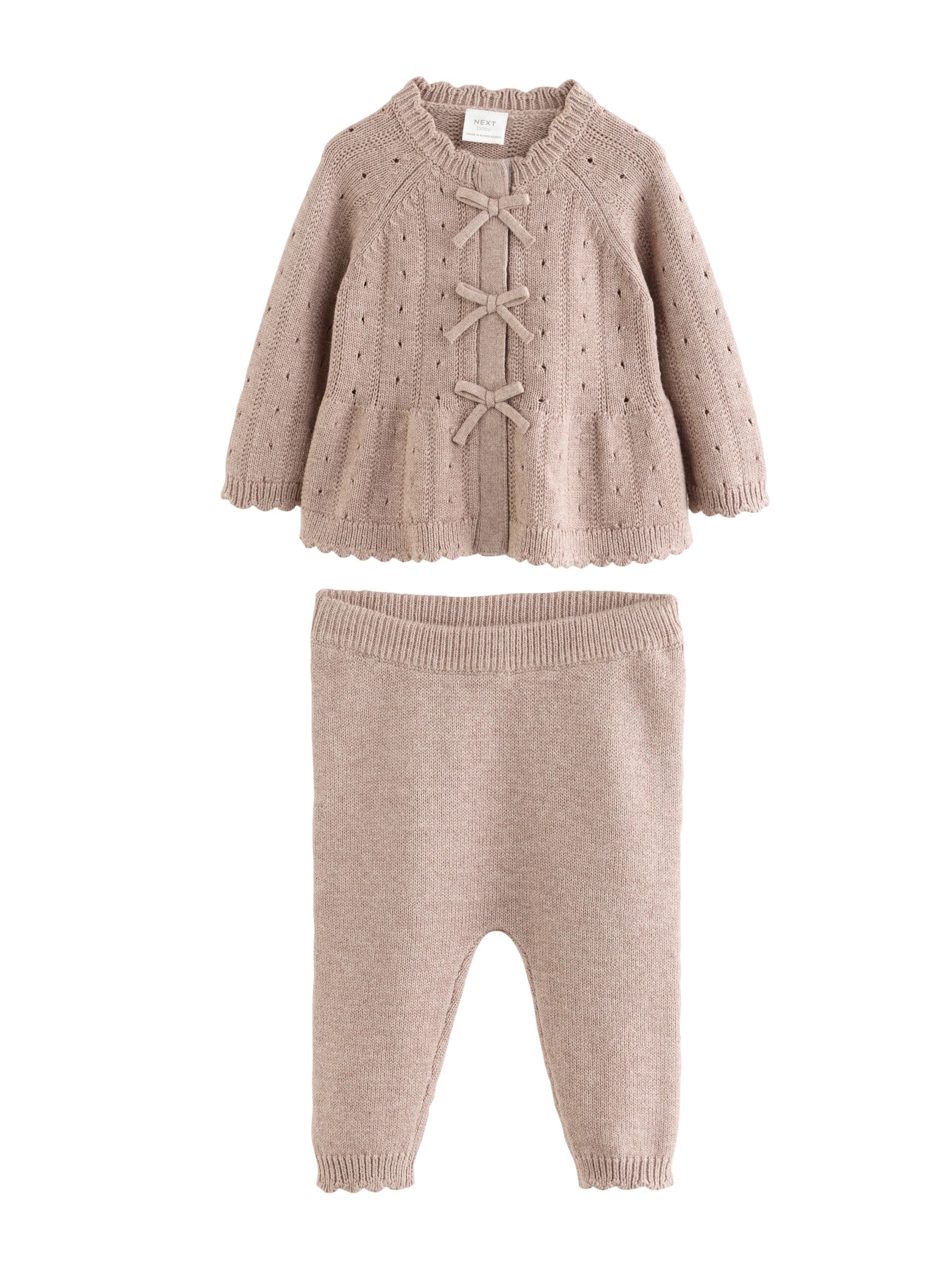 Set di Next in marrone: frontale