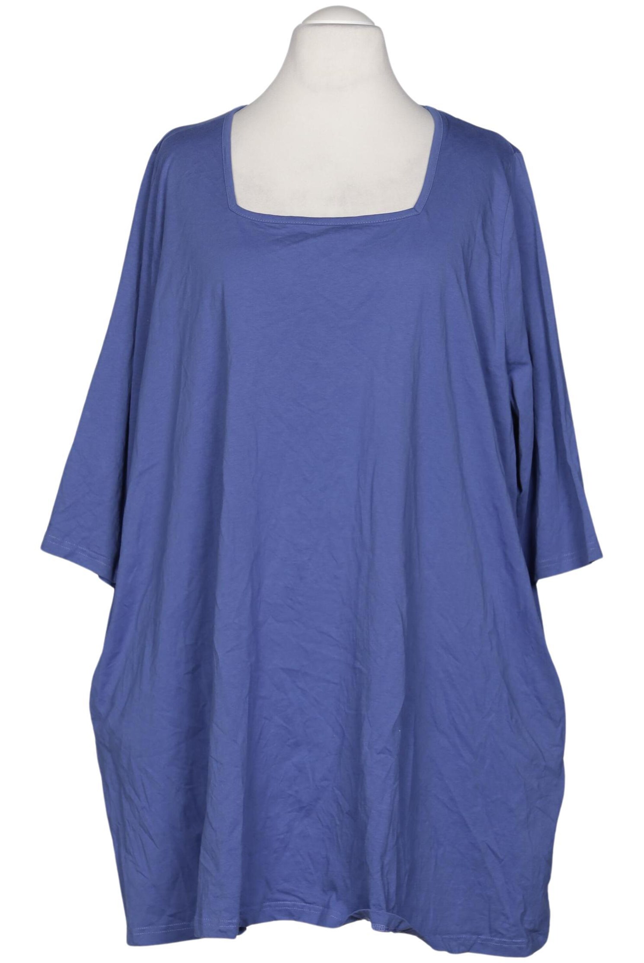 Ulla Popken T-Shirt 9XL in Blau: Vorderseite