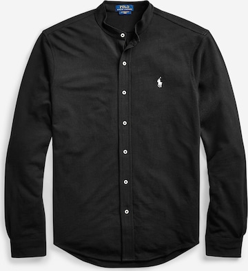 Polo Ralph LaurenRegular Fit Košulja - crna boja: prednji dio