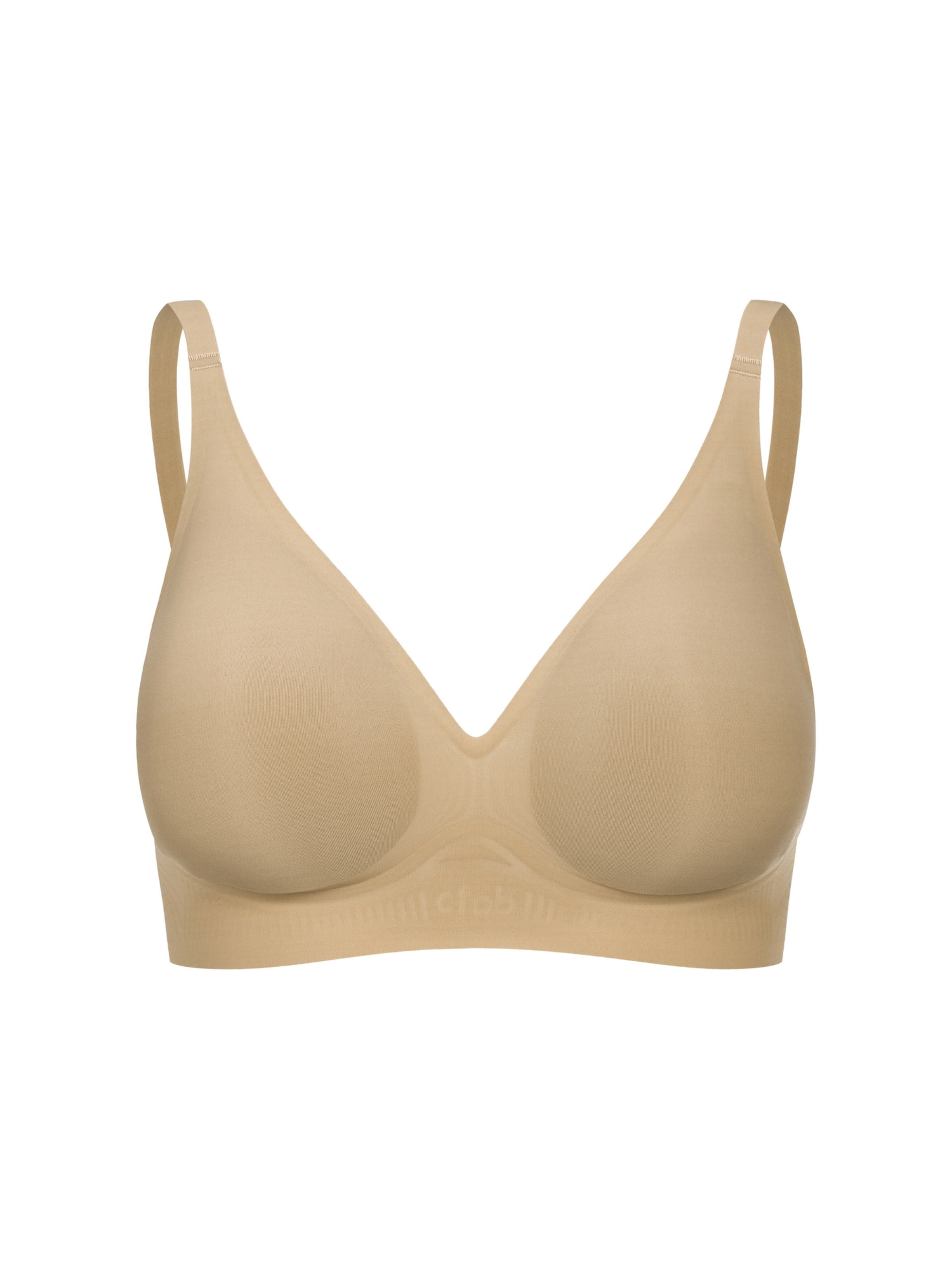 cfab Push-up Bra 'Air Sense Comfort Light Push Up Bra' in Beige: front