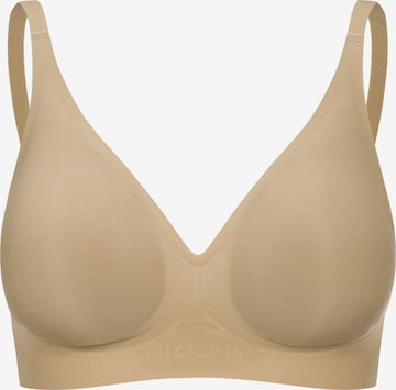 cfab BH 'Air Sense Comfort Light Push Up Bra' in Beige: voorkant