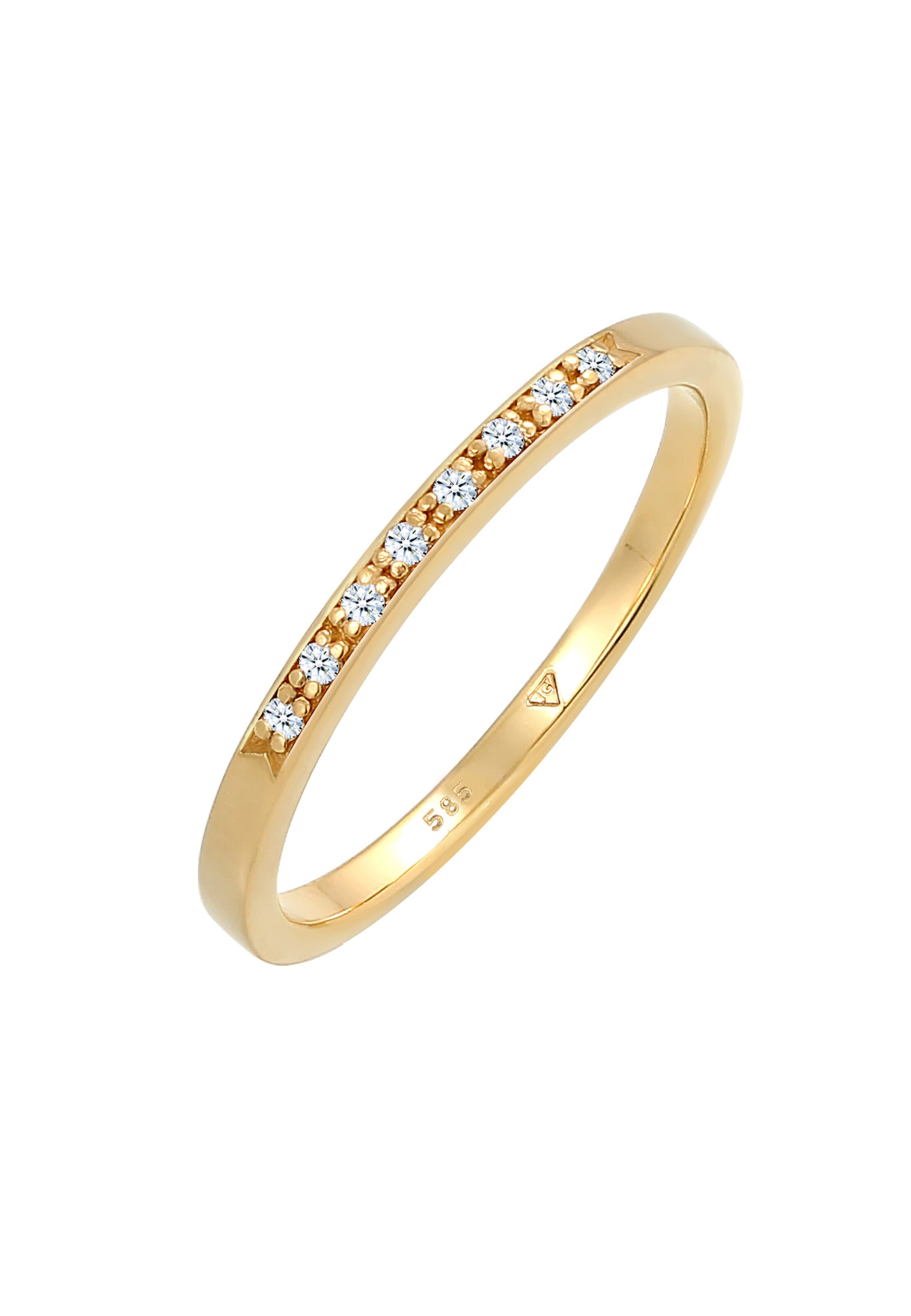 Elli DIAMONDS Ring in Gold: front