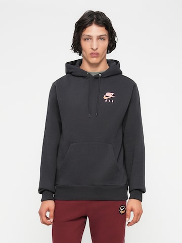 Nike Sportswear Sweatshirt 'CLUB' i sort