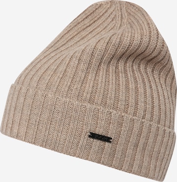 JOOP! Beanie 'Francis' in Beige: front