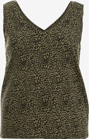 Top di WE Fashion in verde: frontale