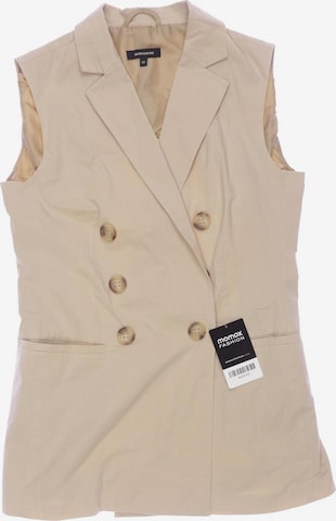 MORE & MORE Weste XS in Beige: Vorderseite