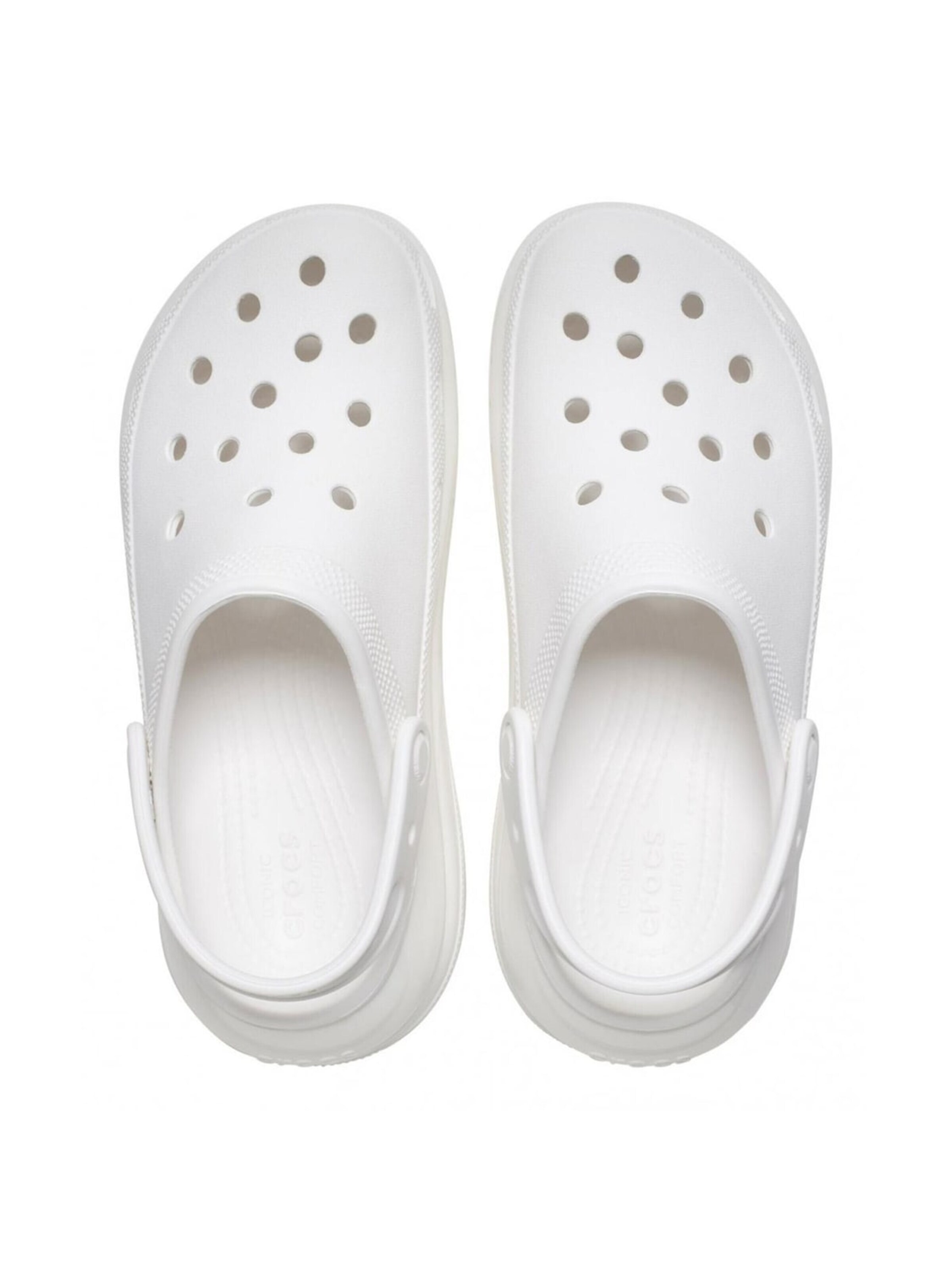 Sabots 'Mega Crush' Crocs en blanc