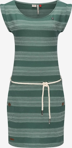 Ragwear Letní šaty – zelená: přední strana