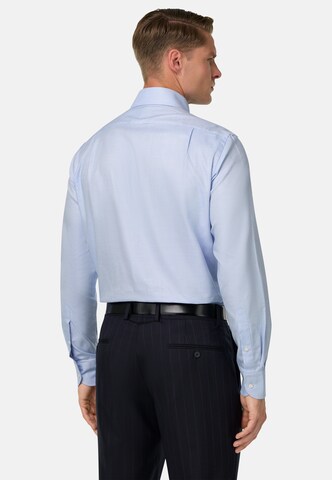 Boggi Milano Regular fit Button Up Shirt in Blue
