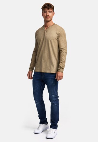 INDICODE JEANS Shirt 'INKilsone' in Beige