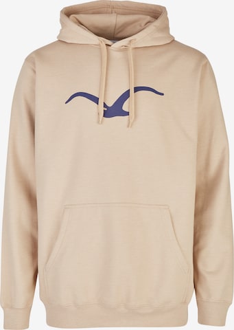 Cleptomanicx Sweatshirt 'Mowe' in Beige: front