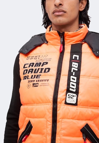 CAMP DAVID Vest in Orange