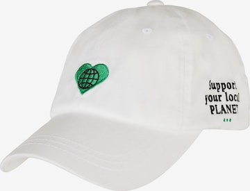 Cappello da baseball 'Local Planet' di Cayler & Sons in bianco: frontale