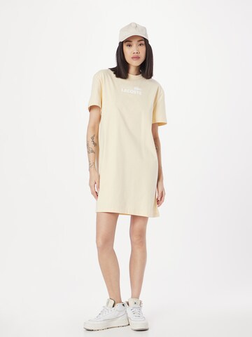 LACOSTE Kleid in Gelb