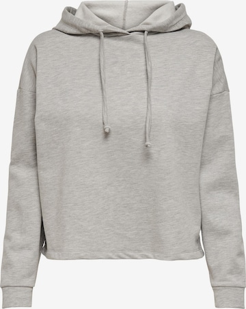 ONLY Sweatshirt 'Dreamer' in Grey: front