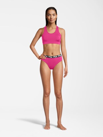 FILA Bustier Bikini 'SORANO' | roza barva