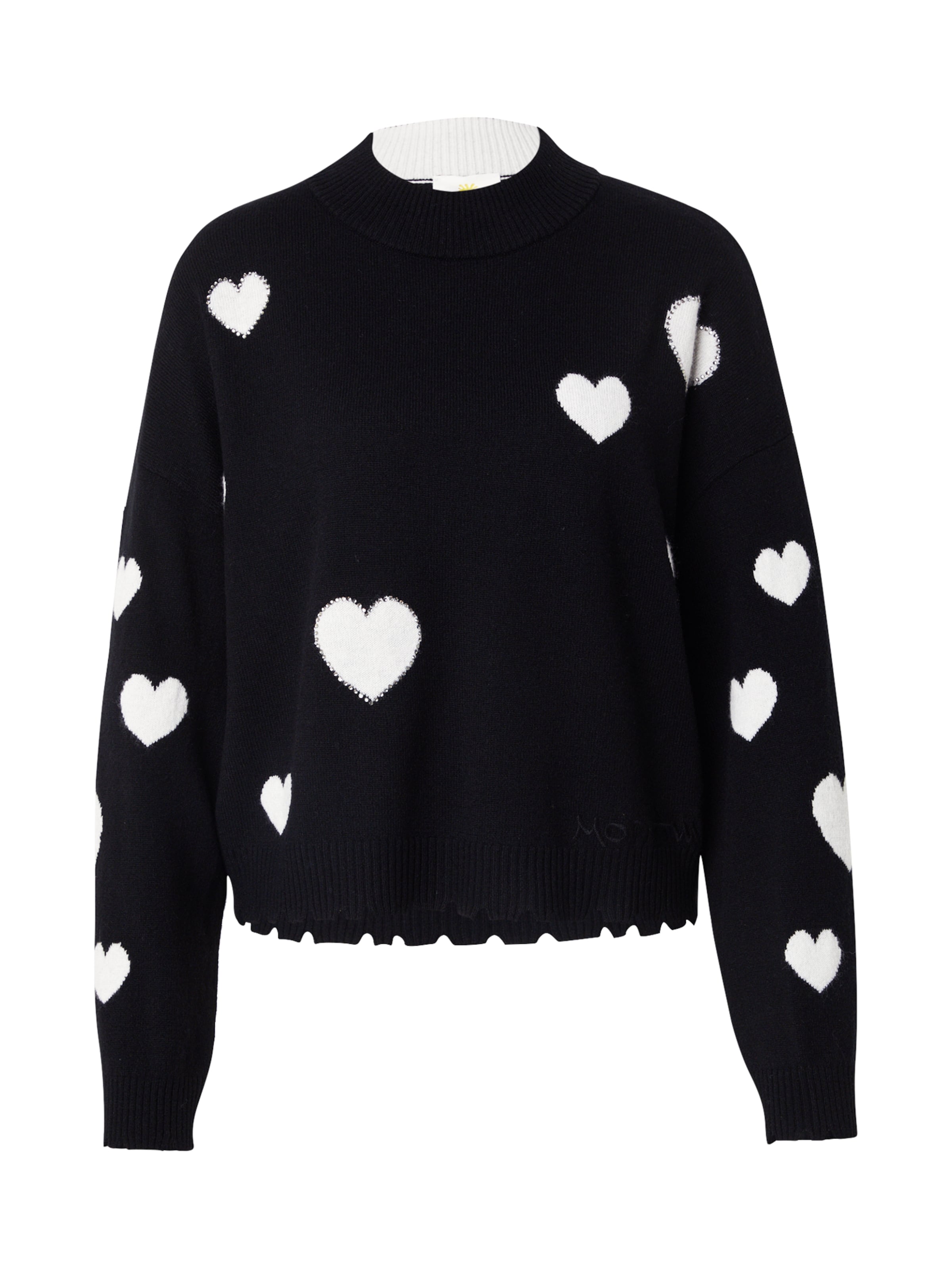 Pulover de la PRINCESS GOES HOLLYWOOD pe negru: față