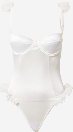 OW Intimates Body 'SADIE' en blanc, Vue avec produit