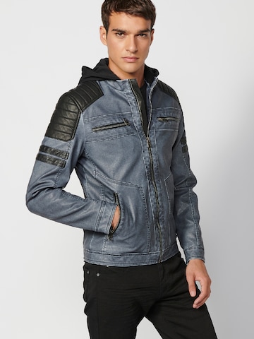 KOROSHI Between-season jacket in Blue