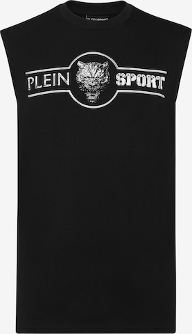 Plein Sport Shirt 'Scratch' in Black: front