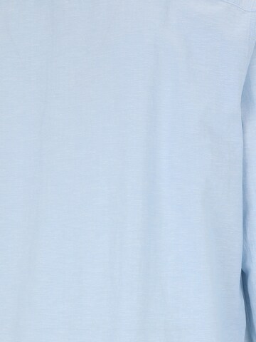 Jack & Jones Plus Slim fit Button Up Shirt 'JJEBreeze' in Blue