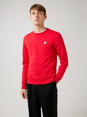 J.Lindeberg Sweatshirt i röd: framsida