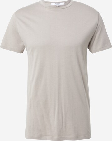 DAN FOX APPAREL Regular Fit T-Shirt 'Piet' in Grau: predná strana