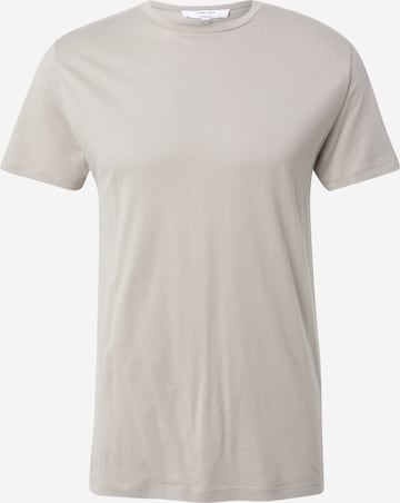 DAN FOX APPAREL - Ajuste regular Camiseta 'Piet' en gris: frente