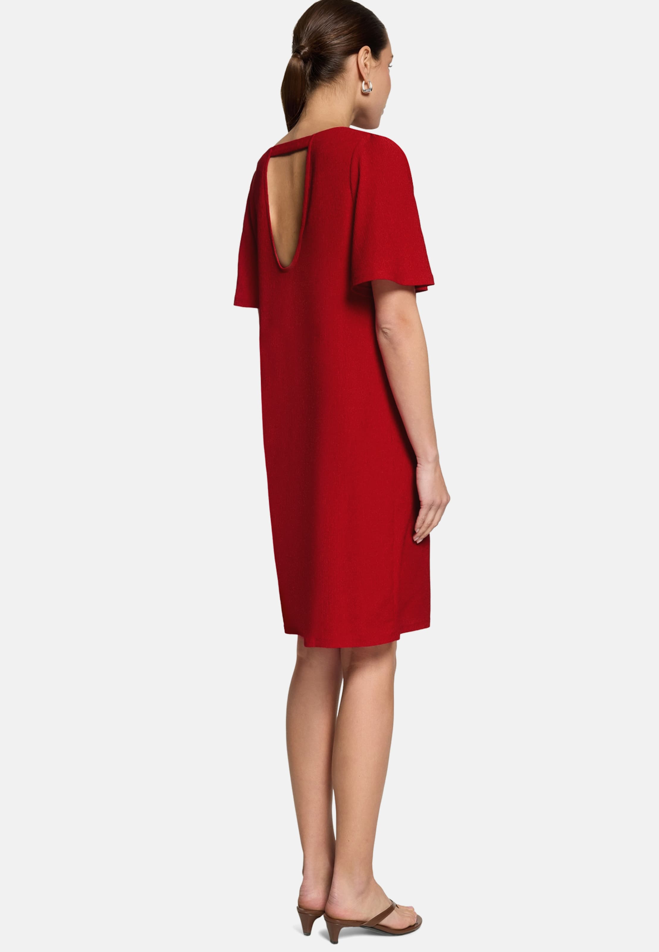 Robe de cocktail zero en rouge