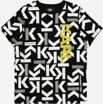 Karl Lagerfeld Shirt in Zwart: voorkant