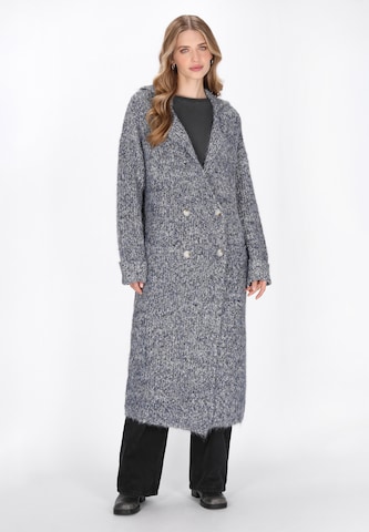 DreiMaster Vintage Knit cardigan in Blue: front