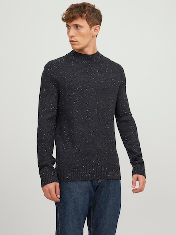 JACK & JONES Sweater 'BLANOLAN' in Grey: front