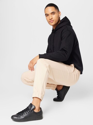 HUGO Tapered Pants 'Dchard' in Beige