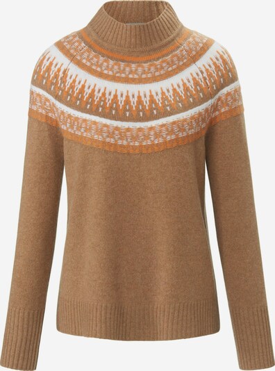 include Pull-over en marron, Vue avec produit