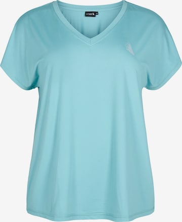 Active by Zizzi Тениска в синьо: отпред