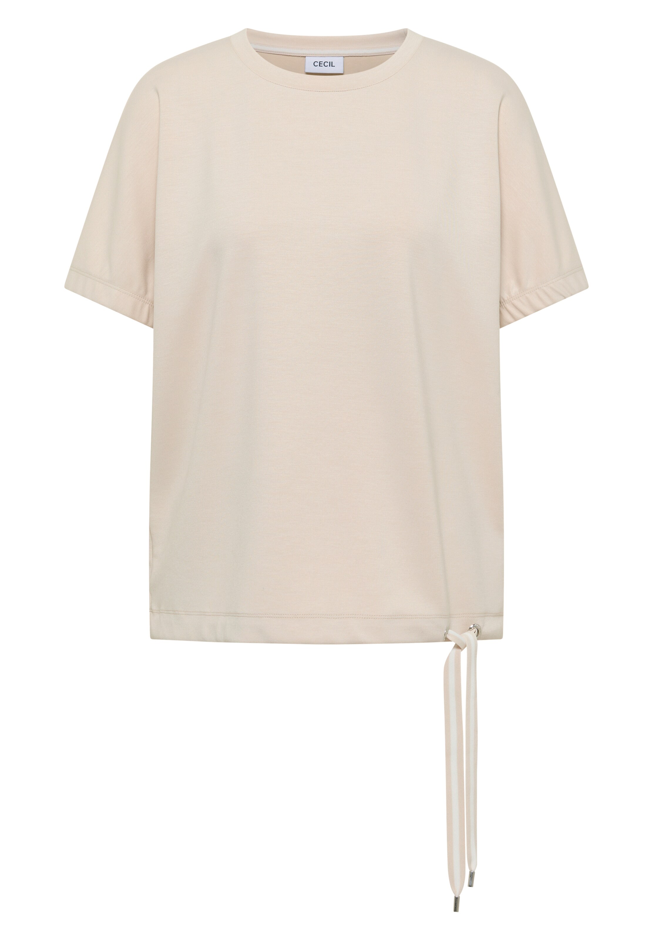 CECIL T-Shirt in Beige: Vorderseite
