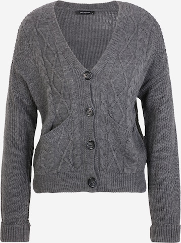 Cardigan Trendyol en gris : devant