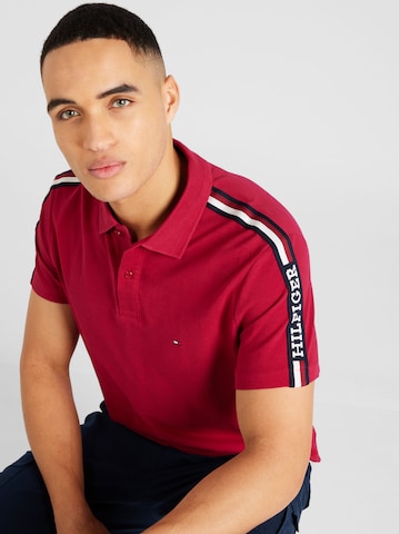 TOMMY HILFIGER Poloshirt in Rot